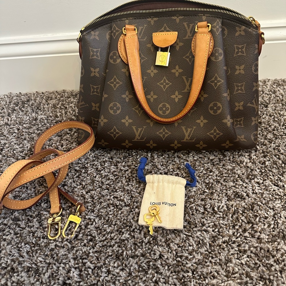 Louis Vuitton Brown Monogram Handbag - Rivoli PM